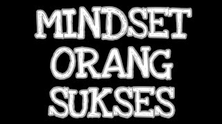 Mindset orang sukses