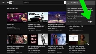 How to Enable Dark Mode on YouTube | YouTube Secret