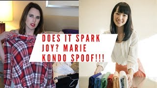 Does It Spark Joy? My Marie Kondo Spoof | Sarah Fraser