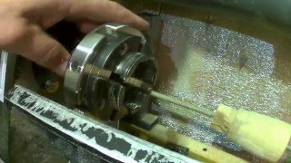 Патрон токарный 4-х кулачковый для Корвет 74,75,76 (Lathe chuck 4-jaw for Corvette 74,75,76)