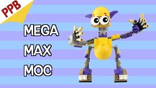Mixels #41: Mega Max #1 MOC #10 / Lego stop motion animation build
