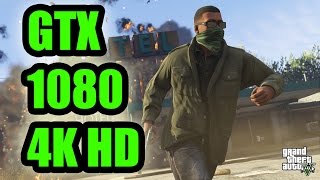 GTA 5 GTX 1080 | 4K ULTRA | FRAME-RATE TEST