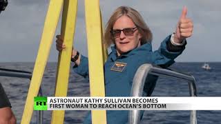 WATCH: 1st female spacewalker 1st at ocean bottom