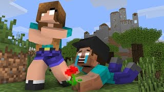 Monster School: Herobrine breaks up - Minecraft Animation