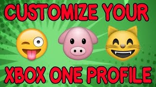 How To Customize your XBOX ONE profile (Verified Checkmark) 2016 - 2017