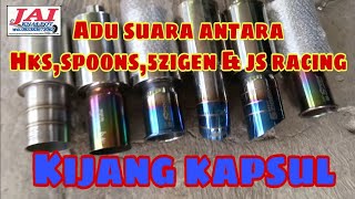 Adu suara antara HKS,SPOONS,5ZIGEN,JS RACING