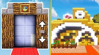 MİNECRAFT'TA ASANSÖR ! - (AKILLI EVLER)