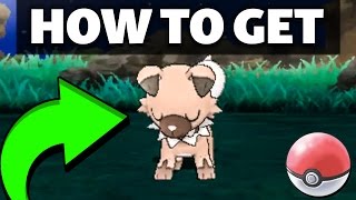 HOW TO GET Rockruff in Pokemon Sun and Moon