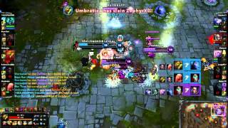 LoL Clips #4 Vladimir Quadra kill