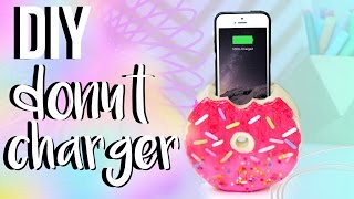 DIY Donut Phone Charger/Holder