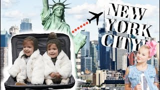 TWINS FIRST TIME TO NEW YORK CITY!