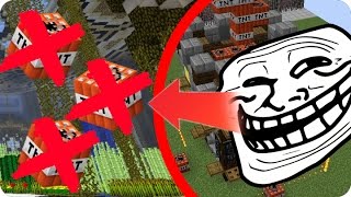 LA ZONA TROLL ANTI EXPLOSIONES | Minecraft