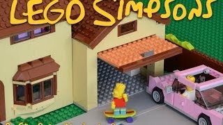 LEGO Simpsons Intro (short version) - Stop Motion