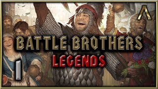 Battle Brothers Legends Mod Gameplay Pt.1 - Founding The Gilded Legion