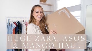 MASSIVE ZARA, ASOS & MANGO HAUL & TRY ON | Summer 2018 | Laura Melhuish-Sprague