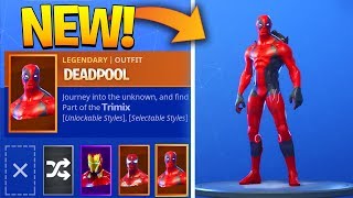 *NEW* DEADPOOL SKIN in Fortnite..!!! Custom Fortnite Skin