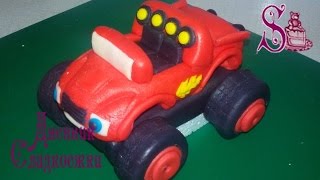 Как сделать Вспыша из мастики. Вспыш и чудомашинки.