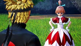 Jump Force DLC Story - Biscuit Meets Naruto & Sasuke Unique Dialogue Interaction & Quotes Cutscenes