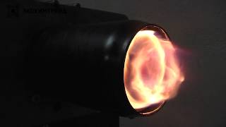 Сжигание водно-дизельной эмульсии. Water-diesel emulsion burning.