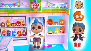 LOL Surprise Go To Grossery Gang Yucky Mart For Food ? Cookie Swirl C Video