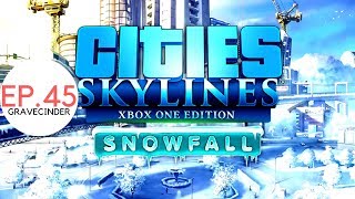 Cities Skylines Snowfall | XBOX - PS4 | EP.45