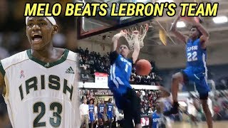 LaMelo Ball Takes Down LEBRON’S High School! Melo Struggles But Spire Gets The BIG DUB ?