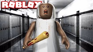 ESCAPE GRANNY IN SCHOOL *NEW MAP UPDATE* | Roblox Granny