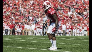 Nick Nelson (Wisconsin CB) vs Maryland - 2017