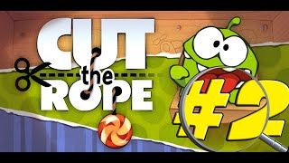 Полное прохождение Cut the Rope. Часть2 - Тканевая коробка