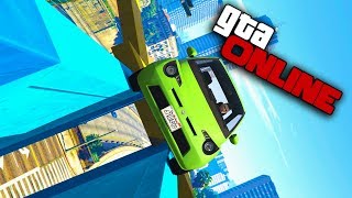 ВЕСЕЛЫЕ ГОНОЧКИ НА САМОЙ МАЛЕНЬКОЙ МАШИНКЕ В GTA 5 ONLINE