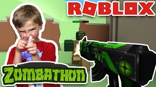 THE NEW ZOMBIE RUSH! (ROBLOX ZOMBATHON)