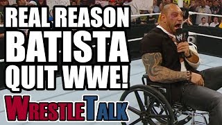 Real Reason Batista QUIT WWE in 2010!