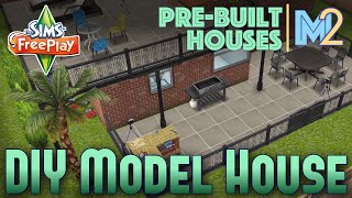 Sims FreePlay - DIY Model House (Review & Walkthrough)