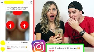 LA MIA RAGAZZA LEGGE I MIEI MESSAGGI IN DIRECT!!