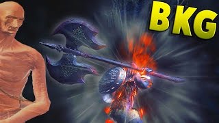 Dark Souls 3: Black Knight Greataxe PvP - MASSIVE Damage, Getting Bullied In A 2v3 & AN ALIEN!