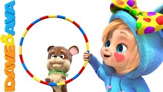 ?Learn Colors with Dave and Ava | ABC Song | Nursery Rhymes & Kids Songs ?