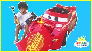 Disney Cars 3 Lightning McQueen Battery Powered Power Wheels for kids