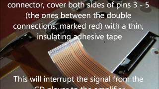 How to install an AUX input on a Ford 6006E stereo unit