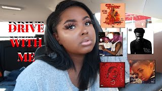 DRIVE WITH ME | My Current Playlist + Running Errands