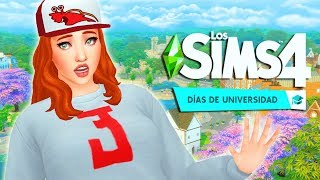¡EL PEOR PRIMER DÍA EN LA UNIVERSIDAD! ? LOS SIMS 4 "DÍAS DE UNIVERSIDAD” #1