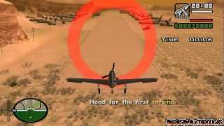 GTA San Andreas - Mission #73 Learning To Fly (All Gold Medals) HD