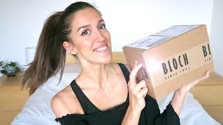 BLOCH UNBOXING! BALLET SHOES, DEMI-POINTES, POINTE SHOES | natalie danza