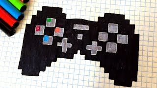 РИСУЕМ ПО КЛЕТОЧКАМ ♥ ИГРОВОЙ ДЖОСТИК ♥ DRAWING PIXEL GAME Joystick