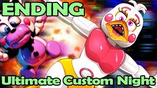 it's OVER for YANDERE CHICA! ENDING Fnaf Ultimate Custom Night! (Unlocking Anime Cutscenes)