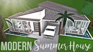 Bloxburg: Modern Summer House 51K (No Gamepasses)