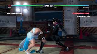 Dead or Alive 5 Last Round Mai Shuranui vs Kokoro (superheroine)