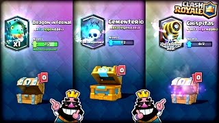 ¡¡20 LEGENDARIAS EN COFRES GRATIS, DE CORONAS y GIGANTES!! | Cofres de suscriptores - Clash Royale
