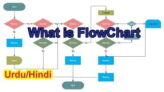 What is Flowchart in Urdu/Hindi | 2018