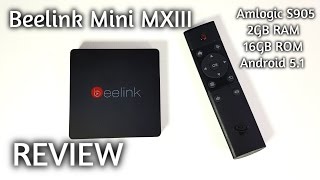 Beelink MiniMXIII TV BOX - REVIEW - Amlogic S905, 2GB RAM, 16GB ROM, Android 5.1