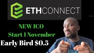 ETHConnect BRAND NEW ICO - Launching 1 November